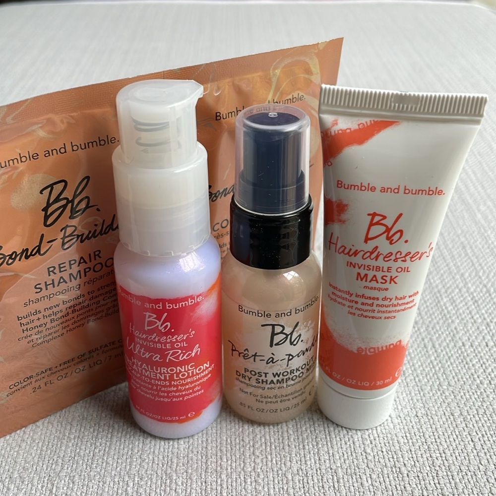 Bumble and bumble travel hair bundle
